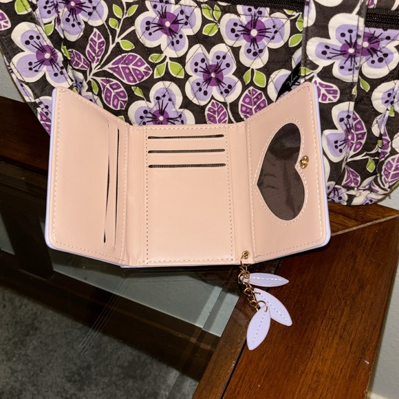 Vera Bradley Plum Petals shoulder bag - Picture 4 of 4